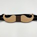 Brown Moustache Bow Tie