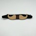 Brown Moustache Bow Tie