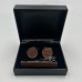 Pitagora Cufflinks and Tie Pin Set