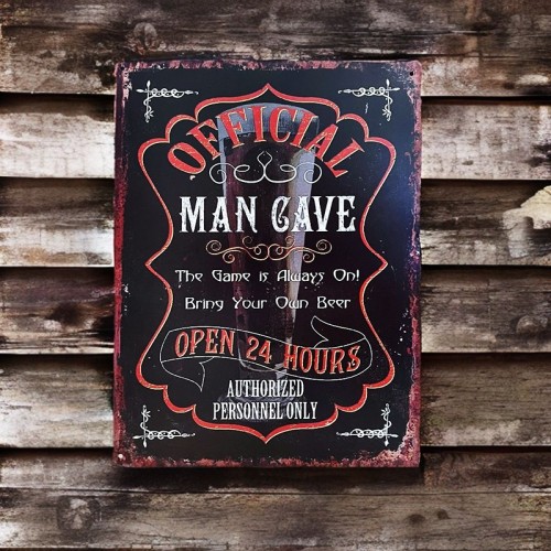 Metal Decor Man Cave