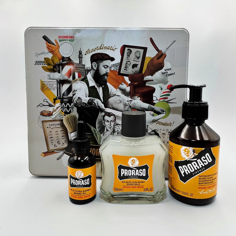 Set Barba Wood And Spice